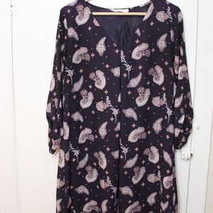 Purple LUSH paisley tunic